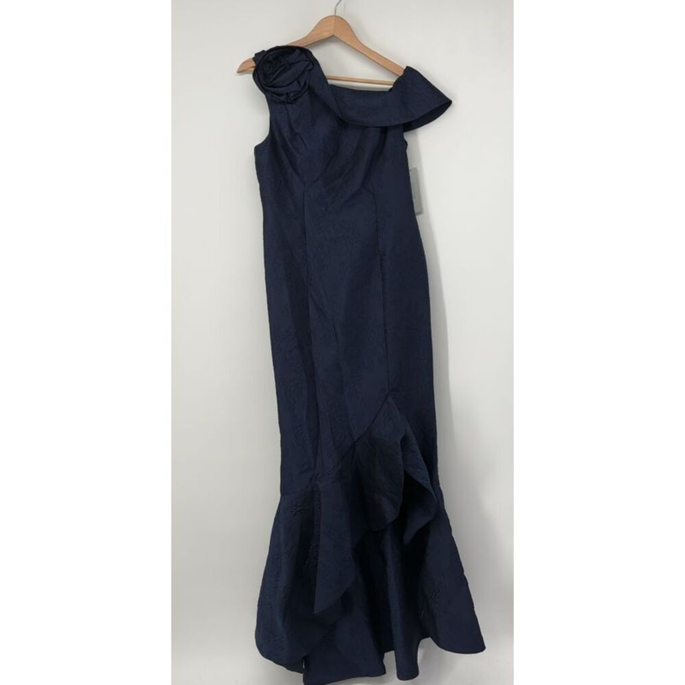 Rickie Freeman for Teri Jon Jacquard Gown in Multicolor